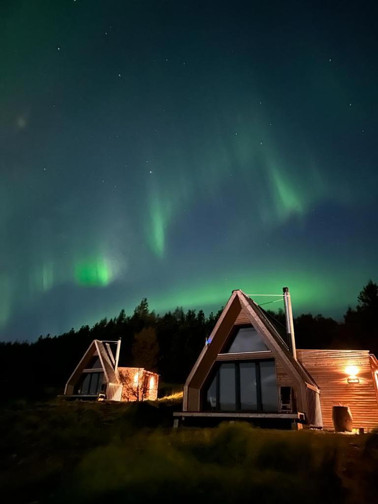 Hengifosslodge Tiny Houses Егилстадир Екстериор снимка